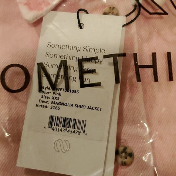 SOMETHING NAVY Magnolia Shirt Jacket - Picture 5 of 6